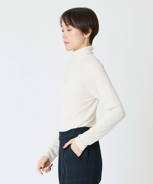 EPELER / イプリ ニット・セーター | キュプラブレンドタートル | 詳細1