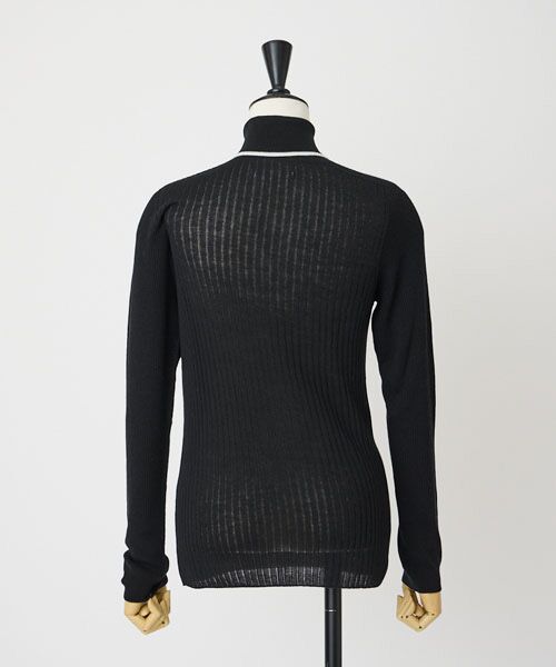 EPELER / イプリ ニット・セーター | キュプラブレンドバイカラータートル | 詳細2