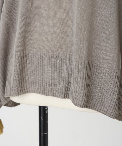 EPELER / イプリ ニット・セーター | キュプラブレンドクルーネック | 詳細7