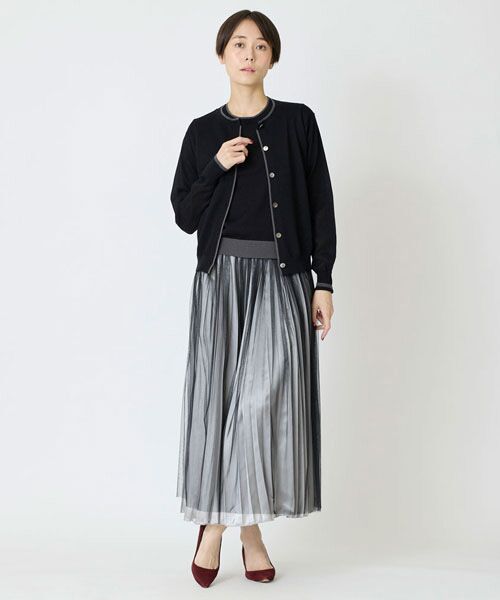 EPELER / イプリ カーディガン・ボレロ | シアーニットクルーカーディガン | 詳細3