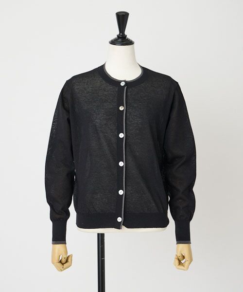 EPELER / イプリ カーディガン・ボレロ | シアーニットクルーカーディガン | 詳細4