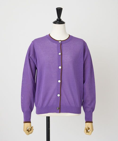 EPELER / イプリ カーディガン・ボレロ | シアーニットクルーカーディガン | 詳細8