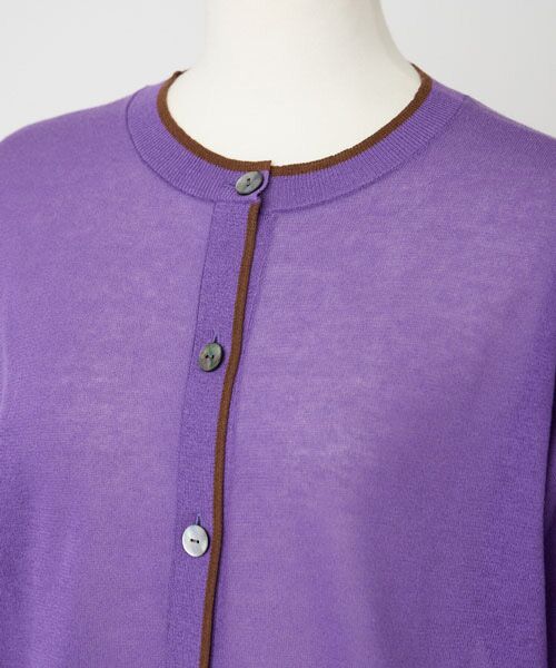 EPELER / イプリ カーディガン・ボレロ | シアーニットクルーカーディガン | 詳細11