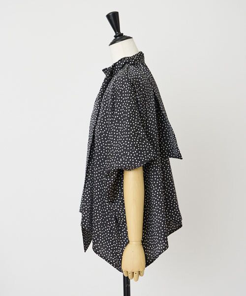 EPELER / イプリ シャツ・ブラウス | シルデューサテンドットブラウス | 詳細1