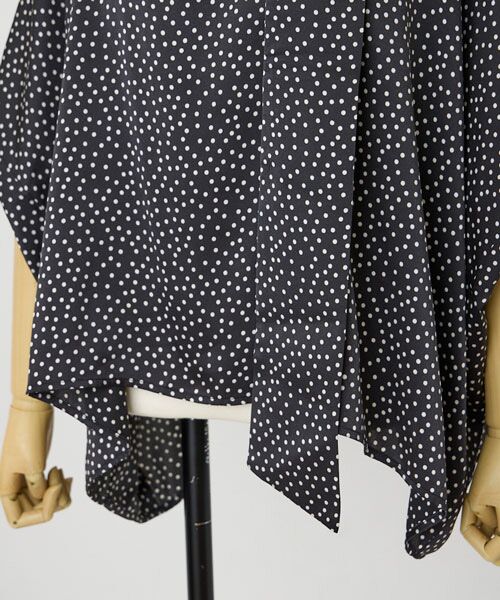 EPELER / イプリ シャツ・ブラウス | シルデューサテンドットブラウス | 詳細4