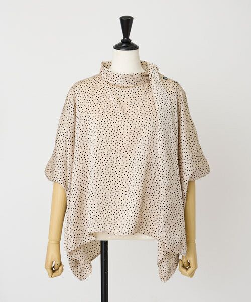EPELER / イプリ シャツ・ブラウス | シルデューサテンドットブラウス | 詳細8