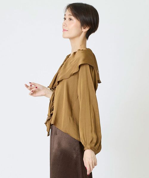 EPELER / イプリ シャツ・ブラウス | ヴィンテージサテンブラウス | 詳細1