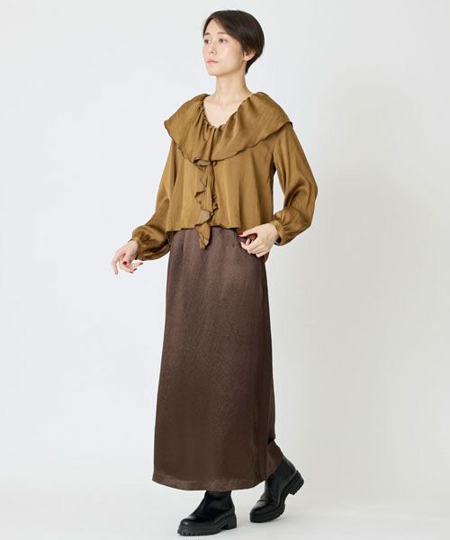 EPELER / イプリ シャツ・ブラウス | ヴィンテージサテンブラウス | 詳細3
