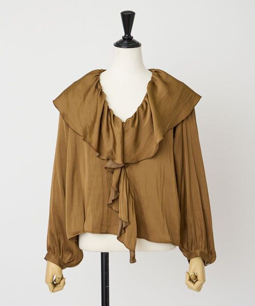 EPELER / イプリ シャツ・ブラウス | ヴィンテージサテンブラウス | 詳細4