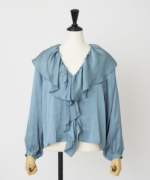 EPELER / イプリ シャツ・ブラウス | ヴィンテージサテンブラウス | 詳細9