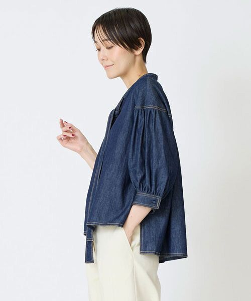 EPELER / イプリ シャツ・ブラウス | 5ozデニムブラウス | 詳細4
