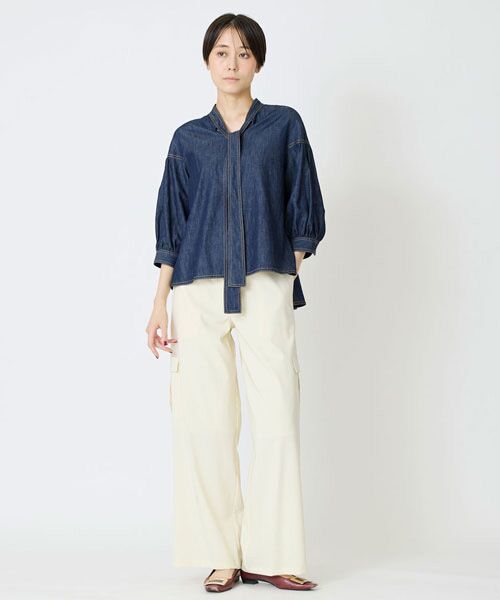 EPELER / イプリ シャツ・ブラウス | 5ozデニムブラウス | 詳細6