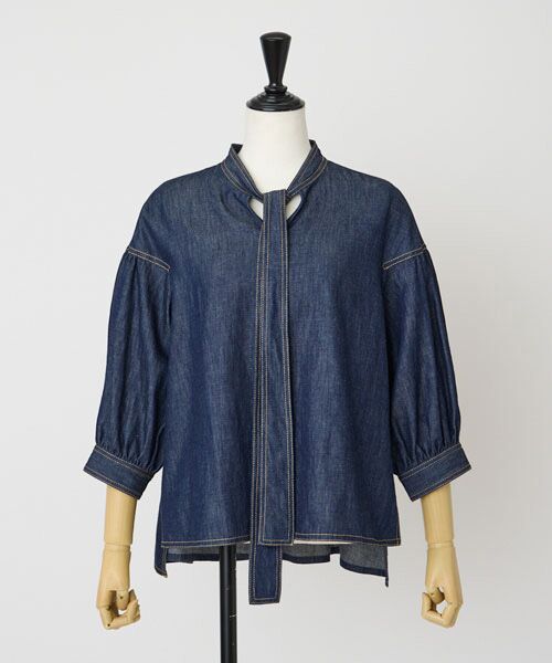 EPELER / イプリ シャツ・ブラウス | 5ozデニムブラウス | 詳細10