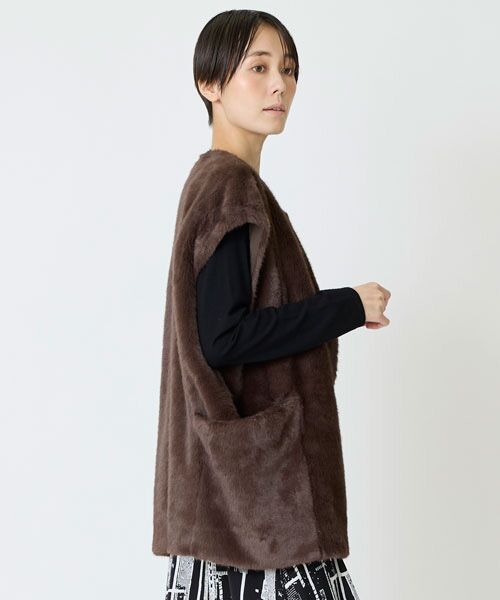 EPELER / イプリ ダウンジャケット・ベスト | フェイクファージレ | 詳細1