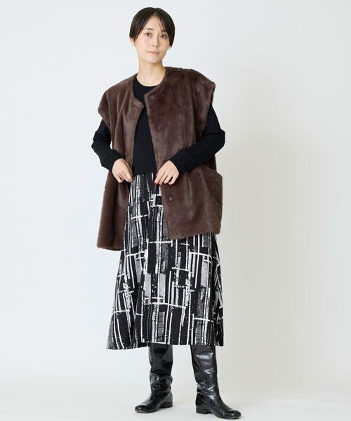 EPELER / イプリ ダウンジャケット・ベスト | フェイクファージレ | 詳細3