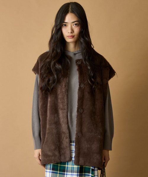 EPELER / イプリ ダウンジャケット・ベスト | フェイクファージレ | 詳細4