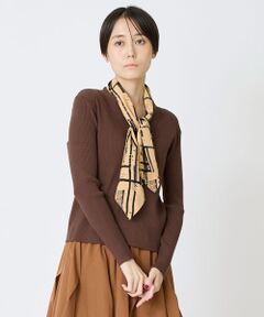 EPELER / イプリ ニット・セーター | スカーフ付きヴィーナスニットプルオーバー
