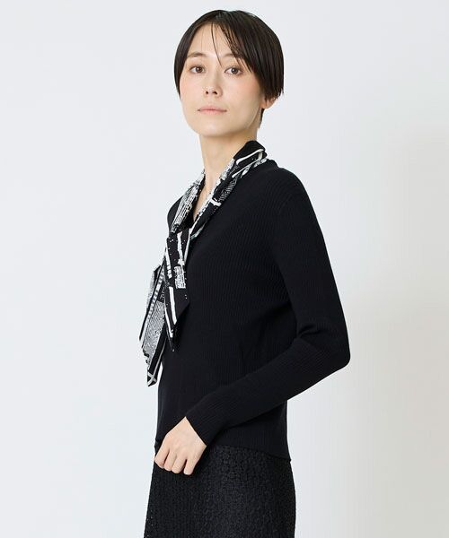 EPELER / イプリ ニット・セーター | スカーフ付きヴィーナスニットプルオーバー | 詳細1