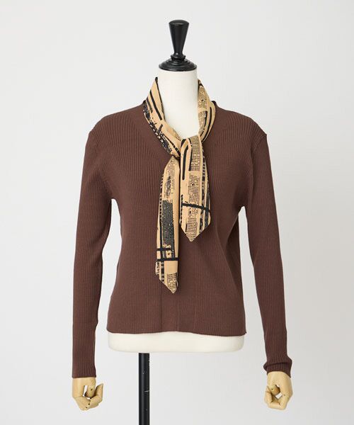 EPELER / イプリ ニット・セーター | スカーフ付きヴィーナスニットプルオーバー | 詳細6