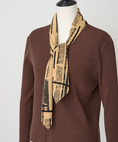 EPELER / イプリ ニット・セーター | スカーフ付きヴィーナスニットプルオーバー | 詳細9