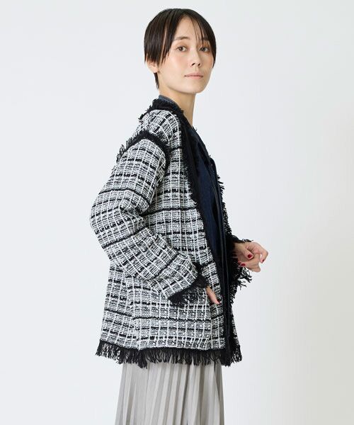 EPELER / イプリ カーディガン・ボレロ | ニットツイードジャケット | 詳細1