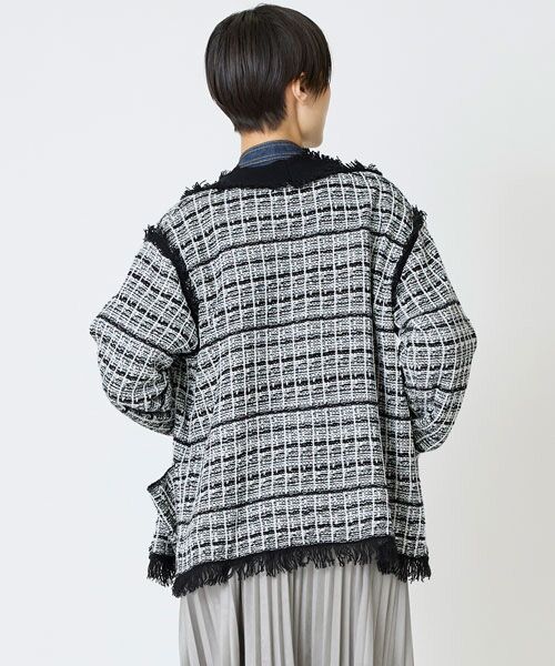 EPELER / イプリ カーディガン・ボレロ | ニットツイードジャケット | 詳細2