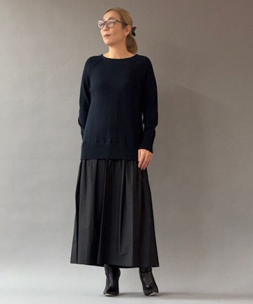 EPELER / イプリ ロング・マキシ丈ワンピース | キャンベルニットドッキングワンピース | 詳細6