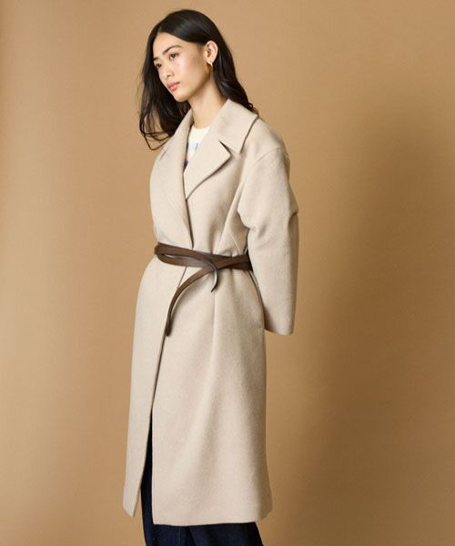 EPELER / イプリ その他アウター | スペリオルメルトンロングコート | 詳細4