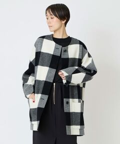 EPELER / イプリ その他アウター | バッファローチェックミドルコート