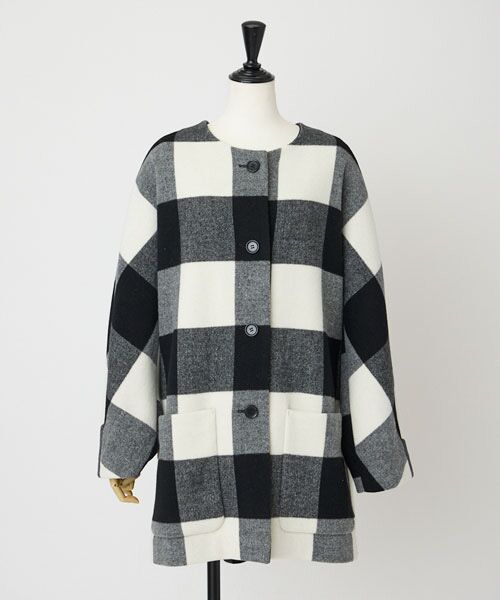 EPELER / イプリ その他アウター | バッファローチェックミドルコート | 詳細5