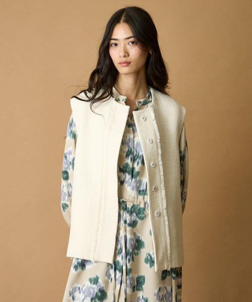 EPELER / イプリ ベスト | ブライトカラーロービングジレ | 詳細4