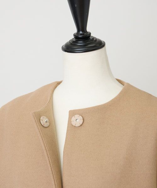 EPELER / イプリ その他アウター | カシミヤブレンドダブルクロスロングジレ | 詳細9