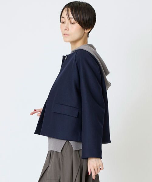 EPELER / イプリ ブルゾン | カシミヤブレンドダブルクロスブルゾン | 詳細3