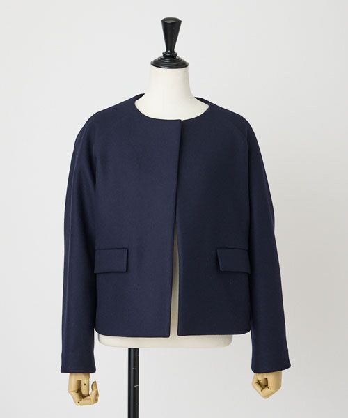 EPELER / イプリ ブルゾン | カシミヤブレンドダブルクロスブルゾン | 詳細6