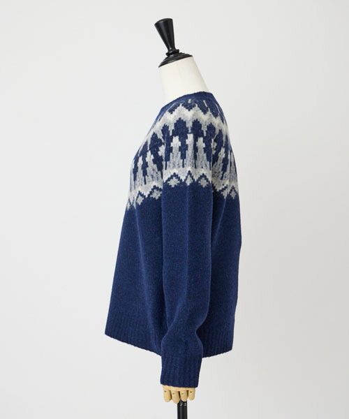 EPELER / イプリ ニット・セーター | ウールナイロンフェアアイルニット | 詳細7
