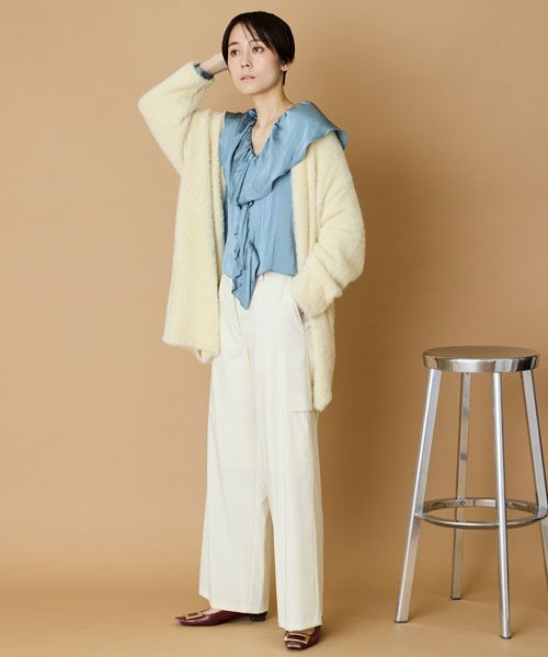 EPELER / イプリ カーディガン・ボレロ | シャギーニットカーディガン | 詳細1