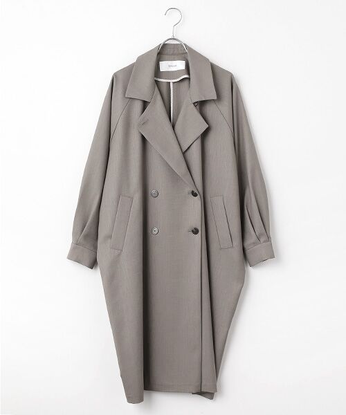 EPELER / イプリ その他アウター | エステルトレンチコート（グレー）