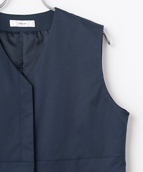 EPELER / イプリ ロング・マキシ丈ワンピース | エステルツイルジレワンピース | 詳細10