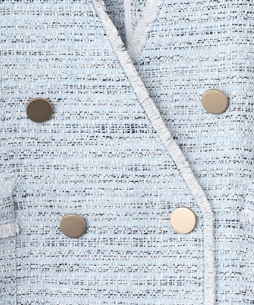 EPELER / イプリ ノーカラージャケット | ミックスツイードジャケット | 詳細14