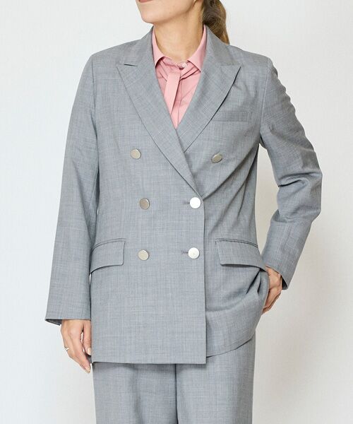 EPELER / イプリ テーラードジャケット | トロピカルウールジャケット（グレー）