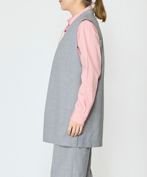 EPELER / イプリ ベスト | トロピカルウールジレ | 詳細1