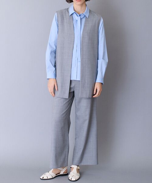 EPELER / イプリ ベスト | トロピカルウールジレ | 詳細4