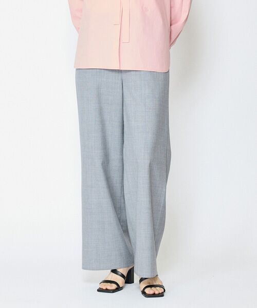 EPELER / イプリ スラックス・ドレスパンツ | トロピカルウールパンツ（グレー）