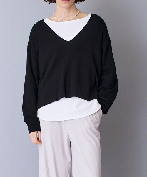 EPELER / イプリ ニット・セーター | レーヨンエステルニットセット（コン）