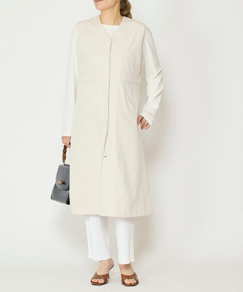 EPELER / イプリ その他パンツ | ヴィスコースナイロンリブパンツ（オフシロ）