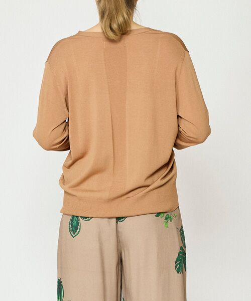 EPELER / イプリ ニット・セーター | ヴィスコースナイロンカーディガン | 詳細7