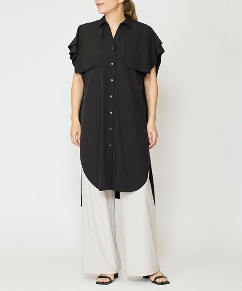 EPELER / イプリ シャツ・ブラウス | エステルブロードロングシャツ | 詳細1