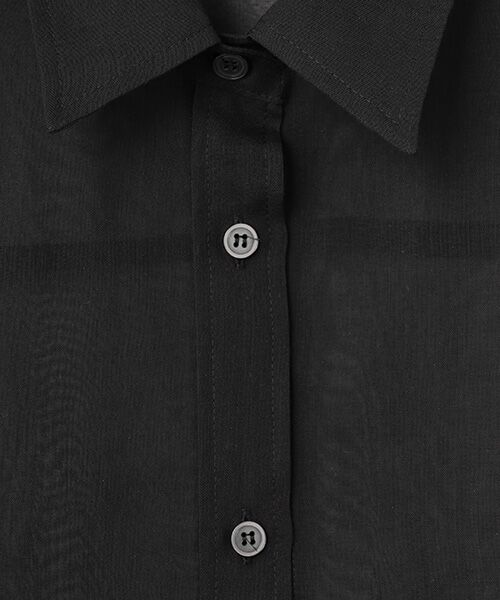 EPELER / イプリ シャツ・ブラウス | ソフトオーガンジーシャツ | 詳細1