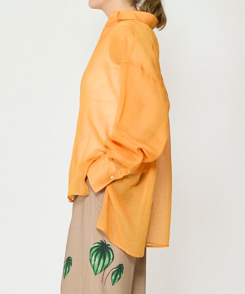 EPELER / イプリ シャツ・ブラウス | ソフトオーガンジーシャツ | 詳細6