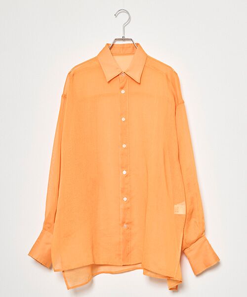 EPELER / イプリ シャツ・ブラウス | ソフトオーガンジーシャツ | 詳細11